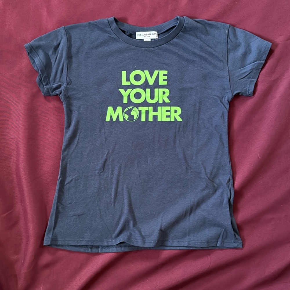 Suburban Riot Girls XL Navy and shamrock green